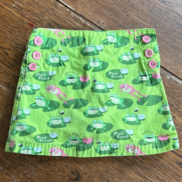 Paul Frank Other - Paul Frank Small Paul Skort Frogs Size 6